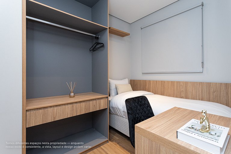 Duplex com Terraço, próximo à Paulista