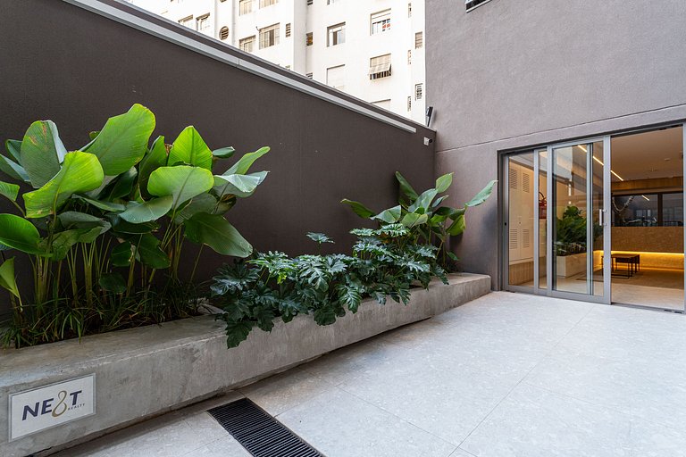 Studio incrível a 2 minutos da Paulista