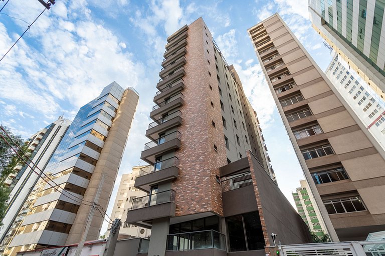 Studio incrível a 2 minutos da Paulista
