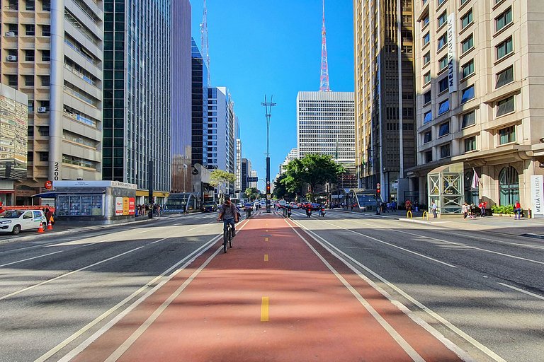 Studio incrível a 2 minutos da Paulista