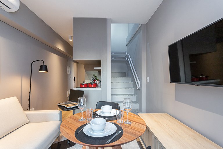 Duplex incrível, a 2 minutos da Paulista