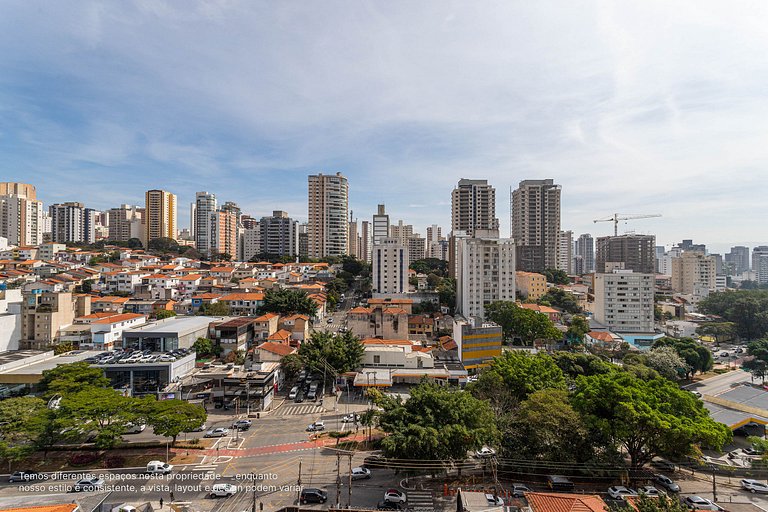 Studio funcional próximo à PUC e Allianz Parque