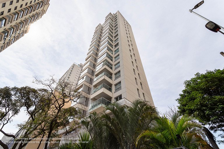Studio c varanda, melhor localização de Pinheiros