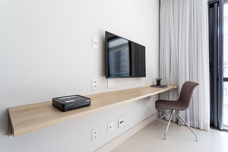 Estudio, lazer completo Itaim/Vila Nova Conceição