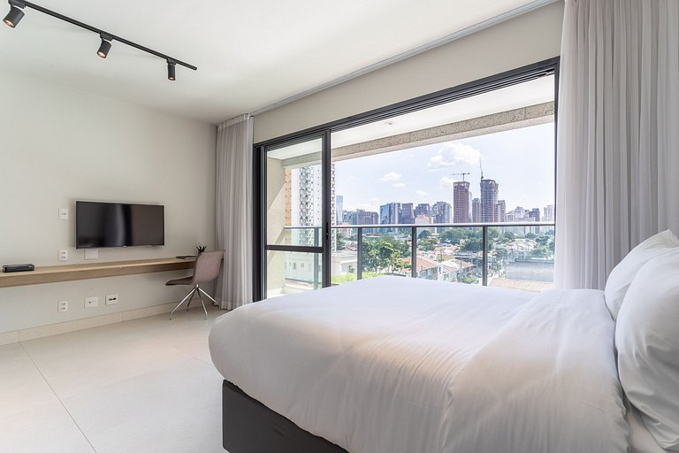 Estudio, lazer completo Itaim/Vila Nova Conceição