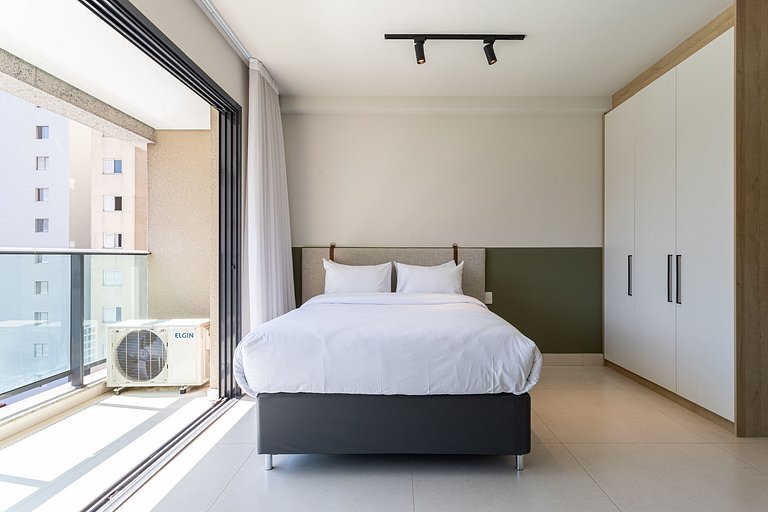 Estudio, lazer completo Itaim/Vila Nova Conceição