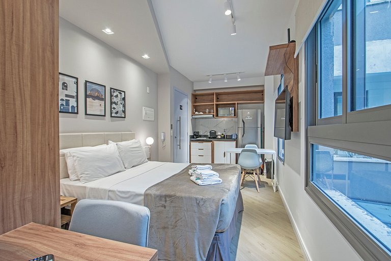 Studio moderno próximo ao Pq Ibirapuera