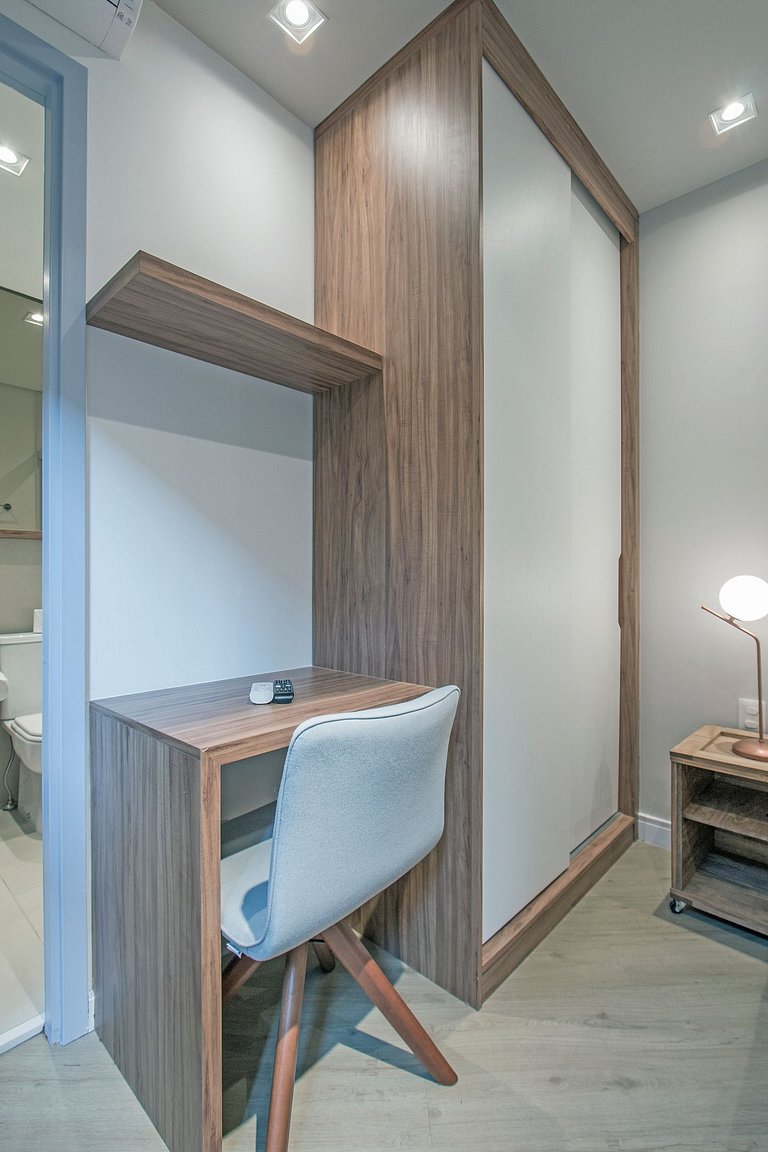 Studio moderno próximo ao Pq Ibirapuera