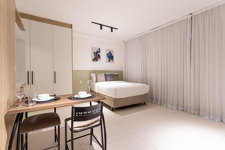 Studio c sacada Itaim/Vila Nova Conceição