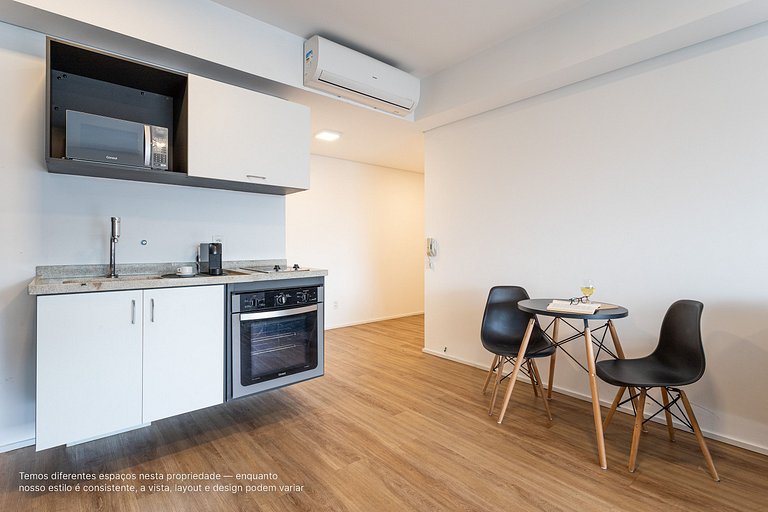 Studio na Bela Vista | Piscina | Próximo ao metrô