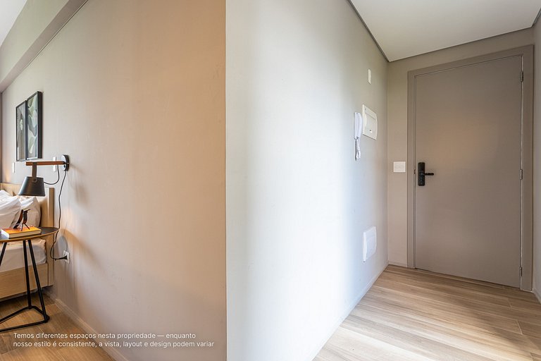 Studio incrível a 2 minutos da Paulista