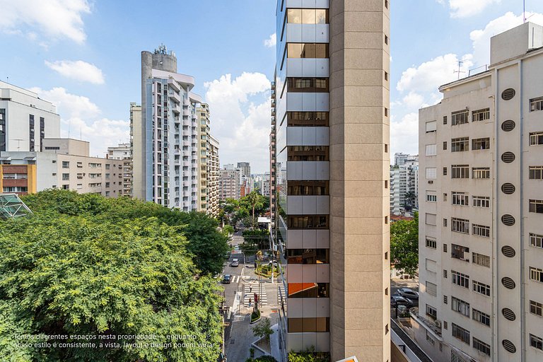 Studio incrível a 2 minutos da Paulista