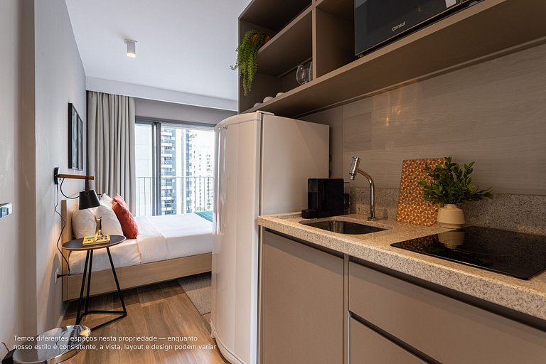 Studio Funcional na Haddock Lobo |Próx Av Paulista