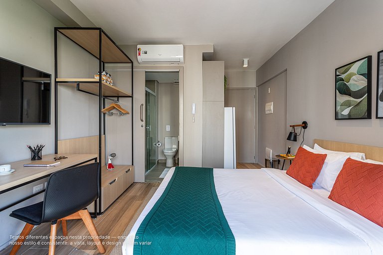 Studio Funcional na Haddock Lobo |Próx Av Paulista