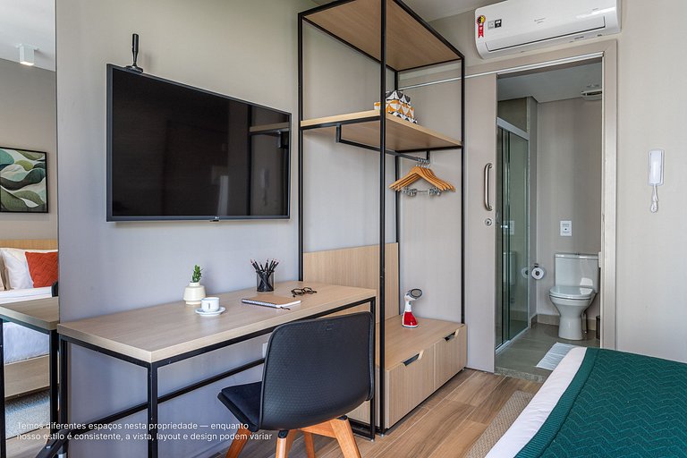 Studio Funcional na Haddock Lobo |Próx Av Paulista