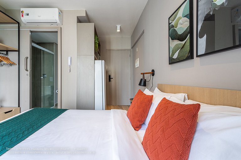 Studio Funcional na Haddock Lobo |Próx Av Paulista