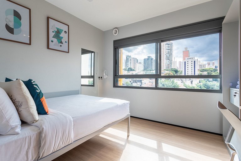 Studio adaptado PNE próximo à PUC e Allianz Parque
