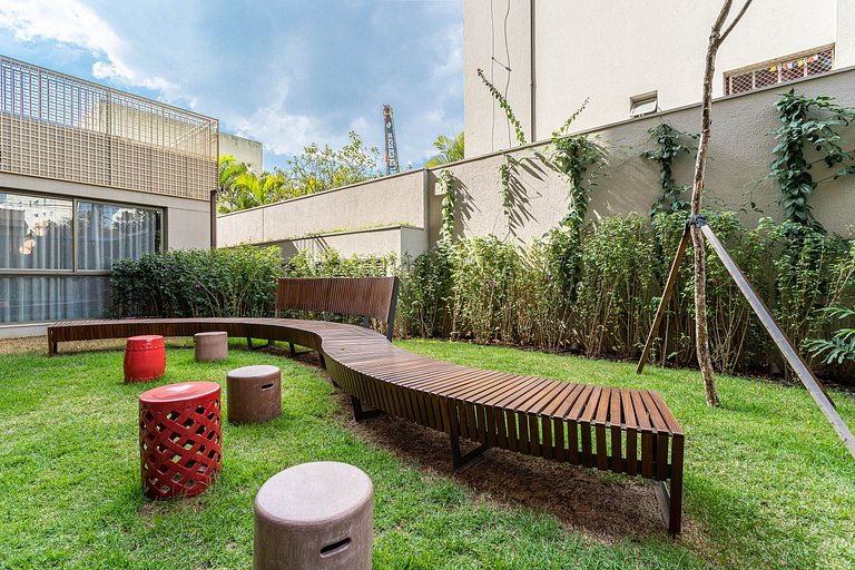 Apto novo em prédio com piscina e academia