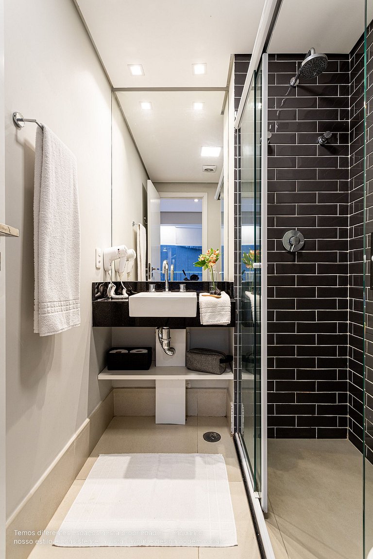 Estúdio em prédio moderno próximo ao Pq Ibirapuera