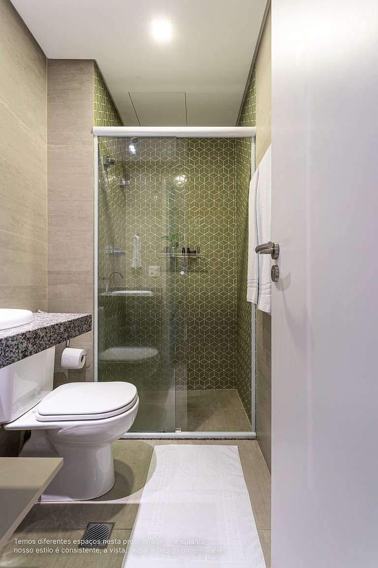 Conforto e design | Studio bem localizado na Z Sul