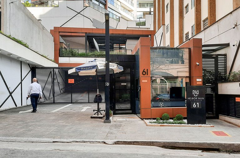 Studio com varanda próximo ao pq ibirapuera