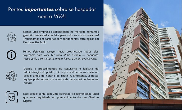 Estúdio c varanda cama queen próx ao Pq Ibirapuera