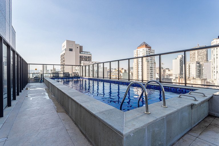 Prédio completo na consolação com piscina no rooftop