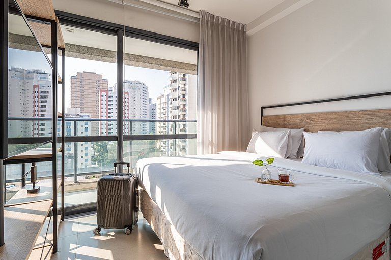 Studio na Vila Nova Conceição e próx ao Ibirapuera