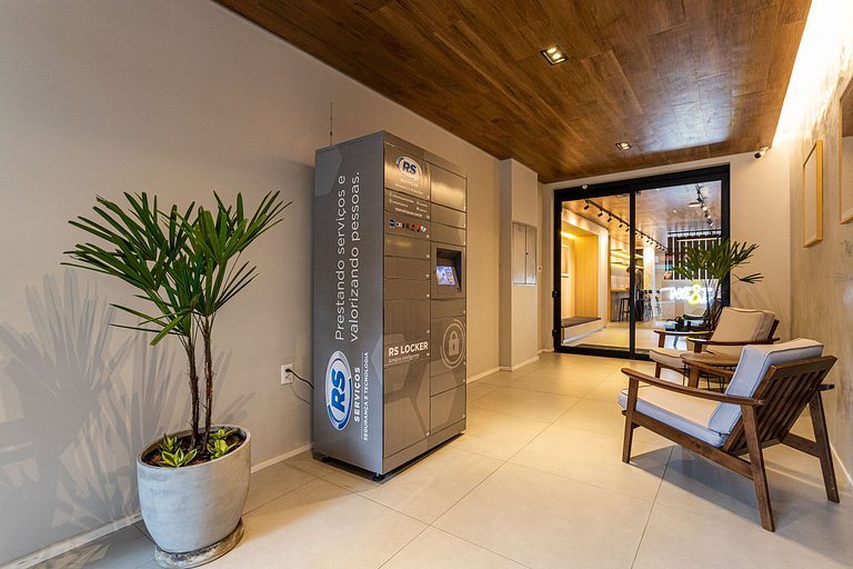 Estúdio a passos da Paulista, Prédio recém-lançado