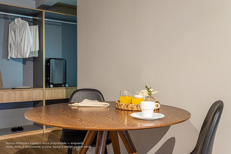 Estúdio a passos da Paulista, Prédio recém-lançado