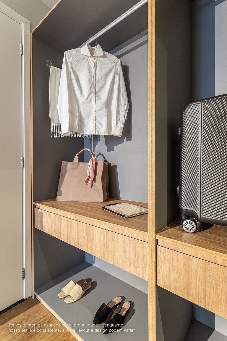 Estúdio a passos da Paulista, Prédio recém-lançado