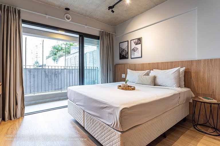 Estúdio em prédio novíssimo próximo à Paulista