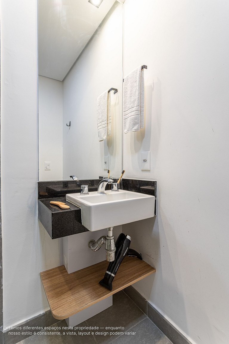 Estúdio em prédio novíssimo próximo à Paulista