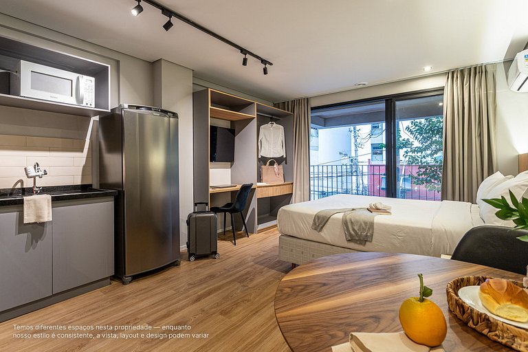 Estúdio em prédio lançamento a metros da Paulista