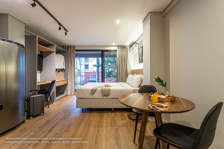 Studio em prédio lançamento a metros da Paulista