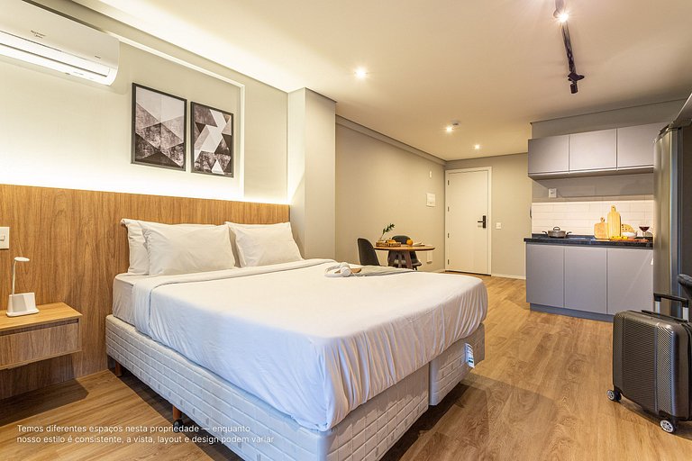 Estúdio em prédio lançamento a metros da Paulista