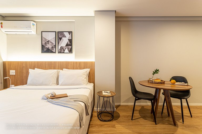 Estúdio em prédio lançamento a metros da Paulista