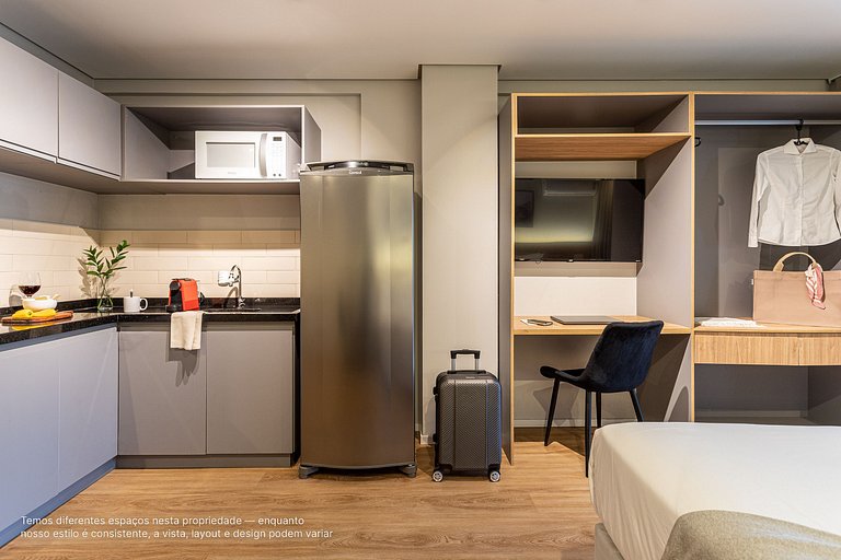 Estúdio em prédio lançamento a metros da Paulista