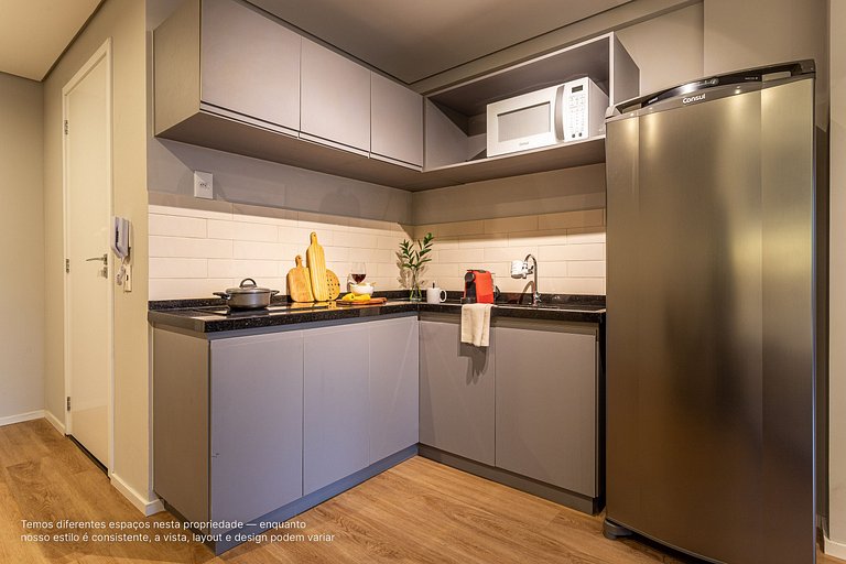 Studio em prédio lançamento a metros da Paulista