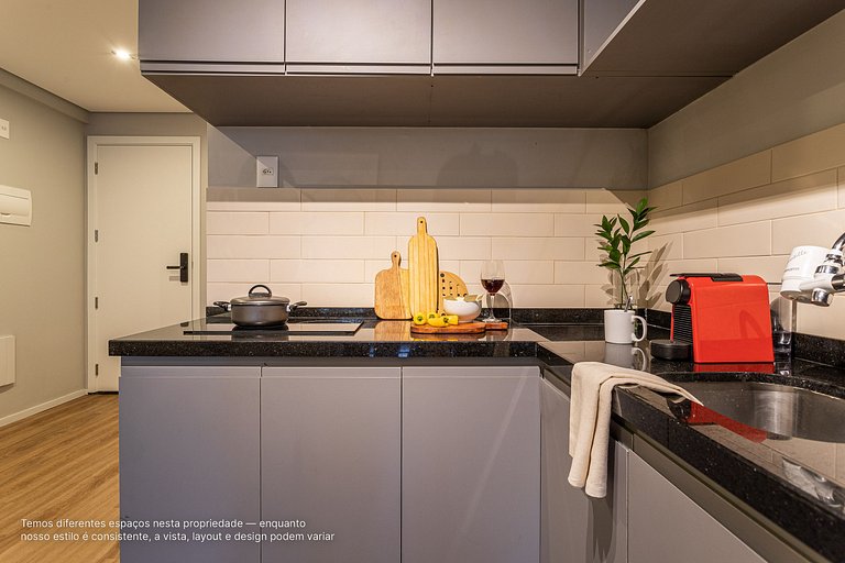 Studio em prédio lançamento a metros da Paulista