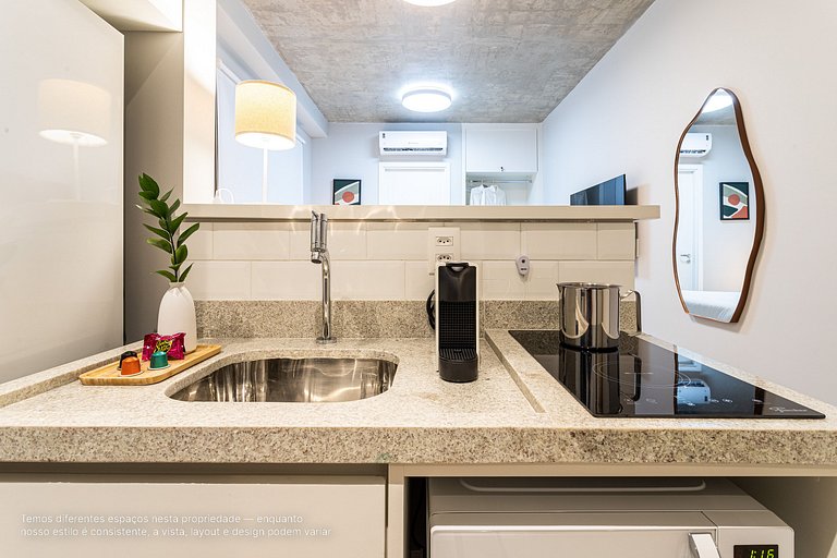 Estúdio morderno: Academia, Coworking e jacuzzi