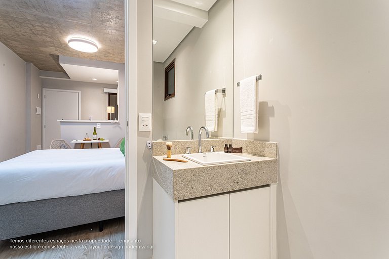 Estúdio morderno: Academia, Coworking e jacuzzi