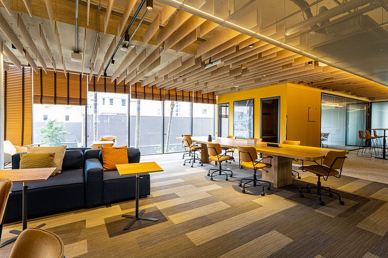 Apto moderno, prédio c coworking, terraço, piscina