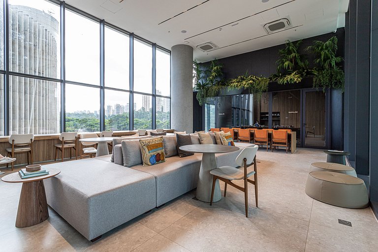 Luxo e Café da Manhã - Apê p 3 pessoas c Cama King