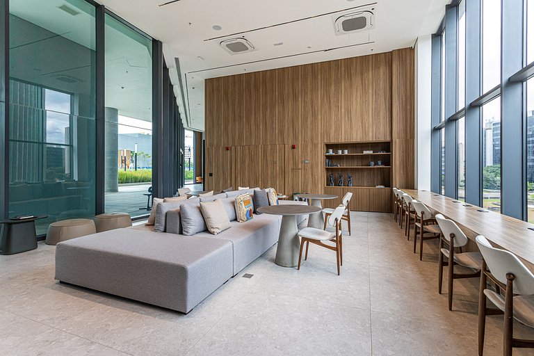 Luxo e Café da Manhã - Apê p 3 pessoas c Cama King