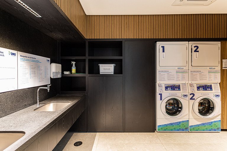 Apto 1 quarto em residencial alto padrão com café
