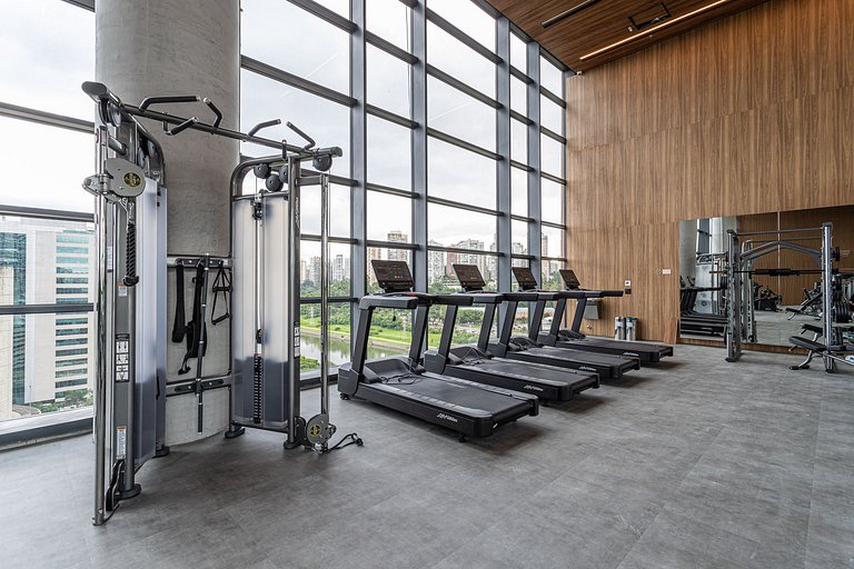 Apê 1 quarto | Residencial Alto Padrão com Café