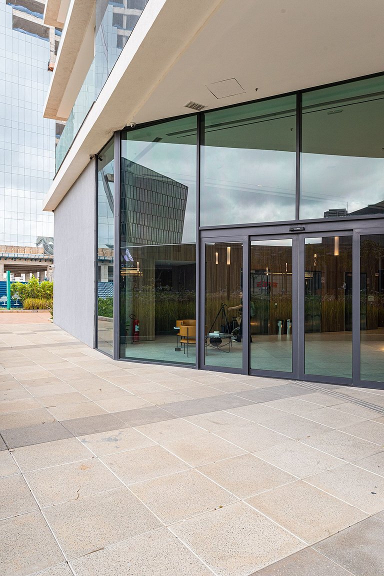 Apê 1 quarto | Residencial Alto Padrão com Café