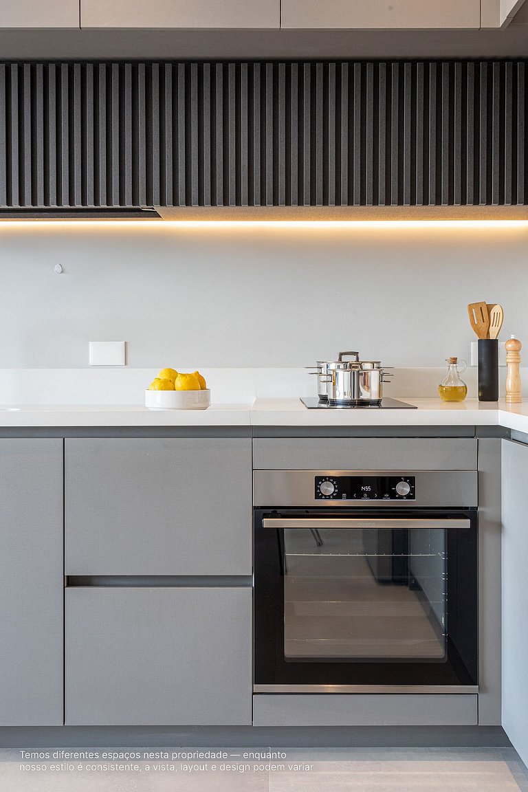 Apê 1 quarto | Residencial Alto Padrão com Café