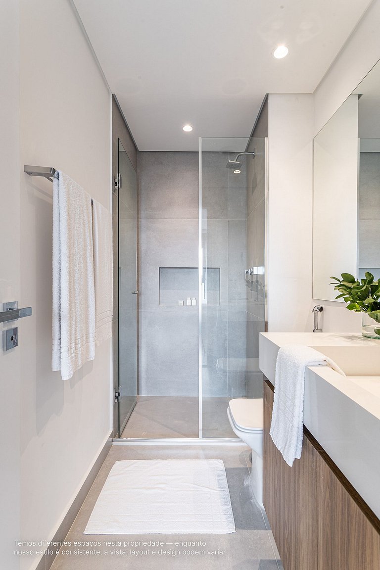 Apê 1 quarto | Residencial Alto Padrão com Café